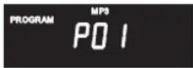 TOKAI CD103 - 2) Lors de la lecture d'un CD MP3 : - 1