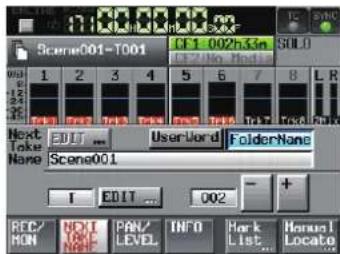 TASCAM HS8 - NOTE - 2