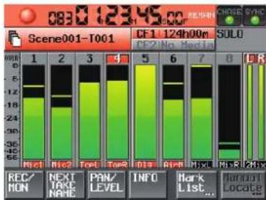 TASCAM HS8 - Faire un enregistrement - 1