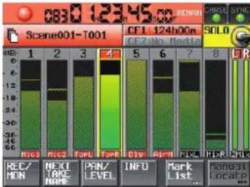 TASCAM HS8 - - Noms et fonctions des parties - 3