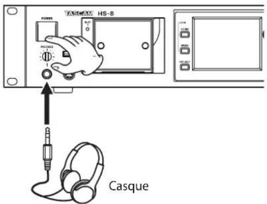 TASCAM HS-8 Casque