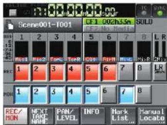 Scene001-1001 CF 1 002h3.5m SULD 1 2 3 4 5 6 7 8 L R REC 1 2 3 4 5 6 7 8 LR REC/ NON NEXT LEVEL INFO Hark List Manual Locatg