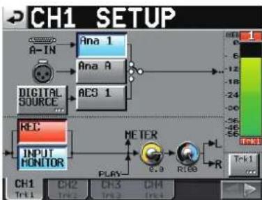 TASCAM HS8 - - Enregistrement et lecture - 1
