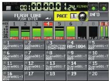 FLASH LOAD PUSH ENTER PACE 1 INFO 1 2 3 4 5 6 7 8 9 R Nict Nict Tort Tocr Dio NIM NIC L NIF CIB 1 Scene001-T 2 Scene001-T 3 Scene001-T 4 AR-1004 5 Scene001-T 6 Scene001-T 7 Scene001-T 8 Scene001-T 9 Scene001-T 10 Scene001-T 11 Scene001-T 12 Scene001-T 13 Scene001-T 14 Scene001-T 15 Scene001-T 16 Scene001-T 17 18 19 20