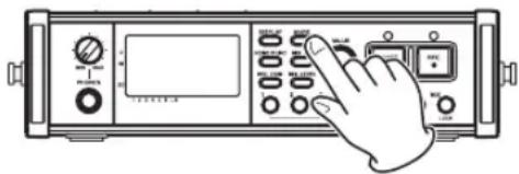 TASCAM DR680MKII - Ajout manuel de marqueurs en enregistrement et en lecture - 1
