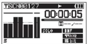 TASCAM DR680MKII - Emploi de la fonction solo - 2