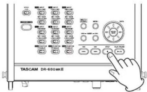 TASCAM DR680MKII - Enregistrement d'une prise - 3