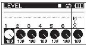 TASCAM DR680MKII - Emploi du mélangeur interne - 1