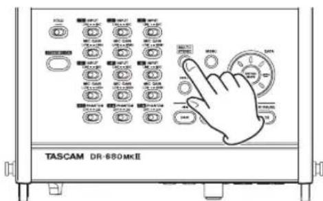 TASCAM DR680MKII - Lecture d'une piste stéréo - 1