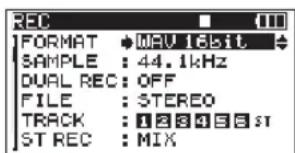 TASCAM DR680MKII - NOTE - 1