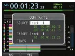 TASCAM DP24SD - Procedures d'edition de base - 2