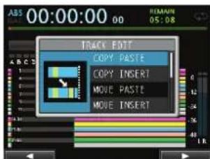 TASCAM DP24SD - COPY/PASTE (copier/coller) - 2