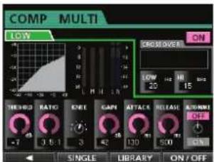 TASCAM DP24SD - Emploi de la compression de mastering - 1
