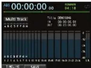 TASCAM DP24SD - Enregistrement d'une voix en piste 3 - 3
