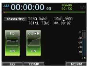 TASCAM DP24SD - Vérification du fichier master - 1