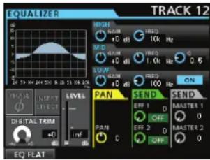 TASCAM DP24SD - Mixagedespistes - 1