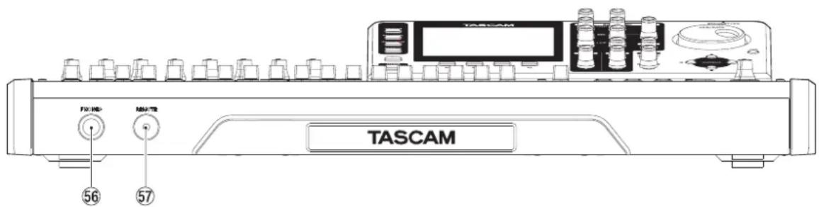 TASCAM DP24SD - Face avant - 1
