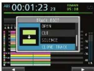 TASCAM DP24SD - CLONE TRACK (dupliquer une piste) - 2