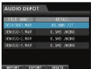 TASCAM DP24SD - NOTE - 2