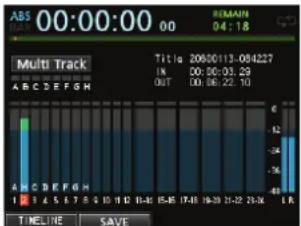 TASCAM DP24SD - Enregistrement d'une guitare en piste 2 - 4