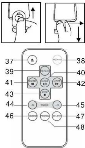 Reflexion HIF1799T - DESCRIPCION DE LOS BOTONES - 1