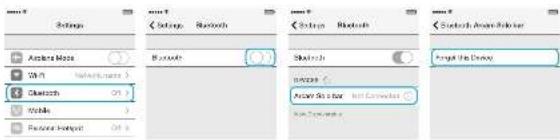 ARCAM SoloBar - Pairing your mobile device - 1