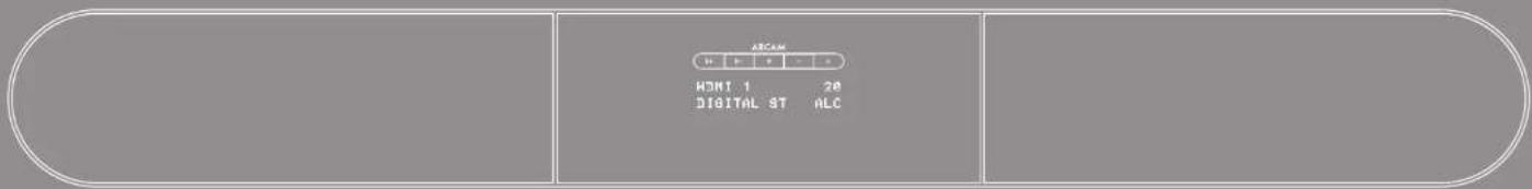 ARCAM SoloBar - Auto-instelling - 1