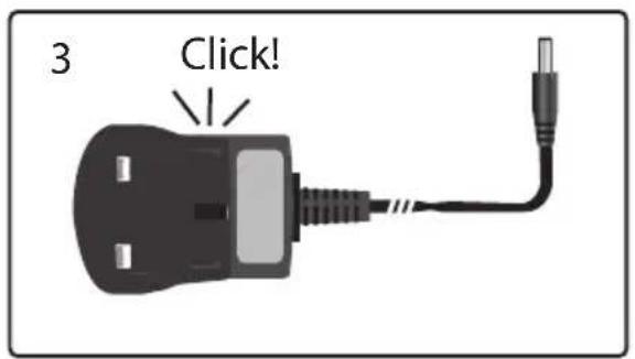 ARCAM rBlink - Voedingsadapter setup - 1