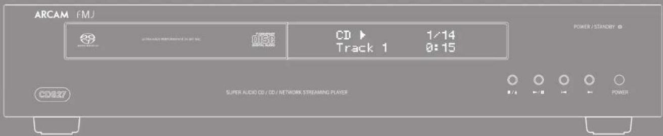 ARCAM CDS27 - HANDBOOK Super Audio CD/CD/Network Streaming Player - 1