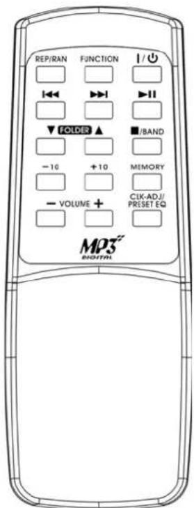 AudioSonic HF1255 - FONCTION ÉGALISEUR PRÉRÉGLÉ (AVEC LA TÉLÉCOMMANDE) - 2