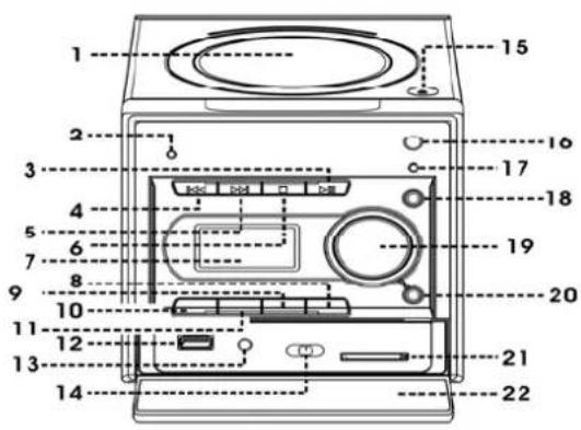 AudioSonic HF1255 - 1