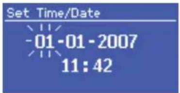 SCANSONIC R110 - Impostazione manuale - 1