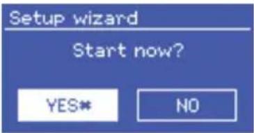 SCANSONIC R110 - Setup wizard - 1