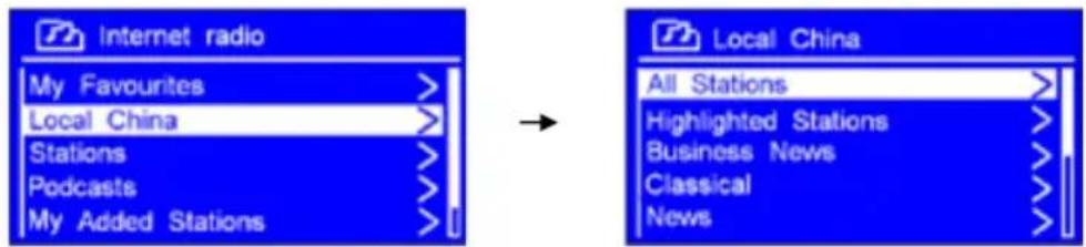 SCANSONIC IN210 - Stazioni locali del paese - 1