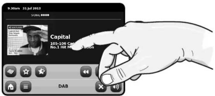REVO PIXIS - Ascolto di Stazioni DAB - 5