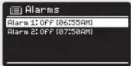 REVO K2 - SETTING AN ALARM - 1