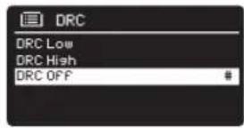 REVO K2 - Options des MENUS en mode DAB - 1