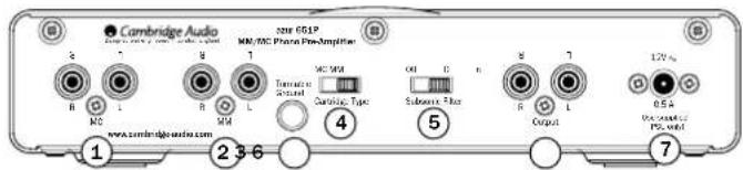CAMBRIDGE Azur 651P - ⑤ Filtrésubsonique (651P unquement) - 1