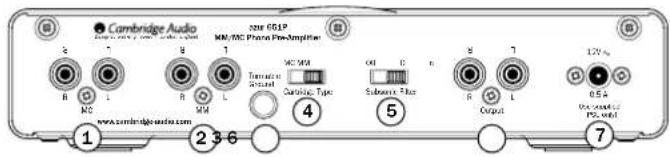 CAMBRIDGE Azur 551P - ⑤ Filtrésubsonique (651P unquement) - 1