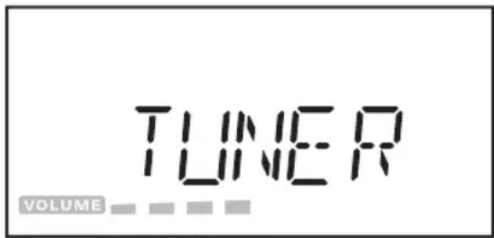 TUNER VOLUME