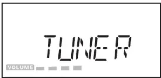 TUNER VOLUME