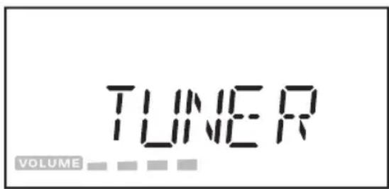 TUNER VOLUME