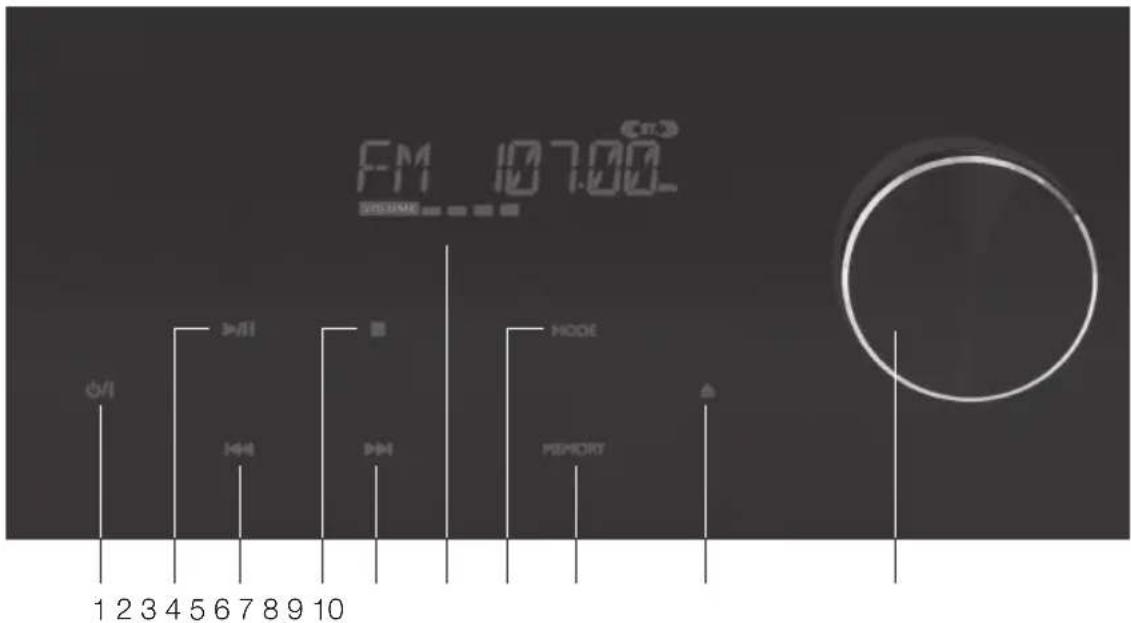 PEAQ PMS200BT - Panel táctil - 1