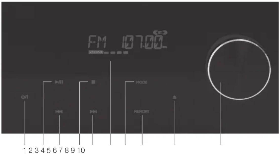 PEAQ PMS200BT - Touchpanel - 1
