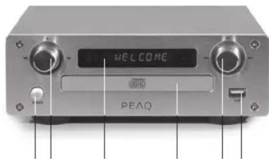 PEAQ PMS300 - Odtwarzacz CD - 1