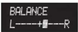 KENWOOD K501USB - Ajustez la balance et validez la sélection. - 3