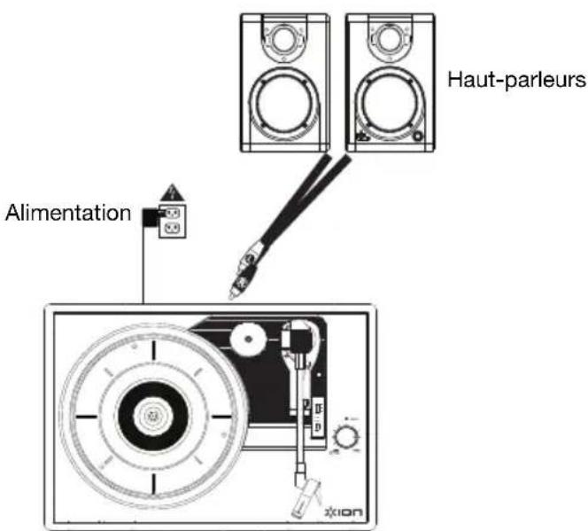 ION Vinyl Transport - Scheme de connexion - 1