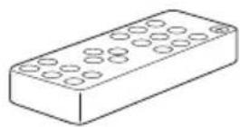 GENEVA Model XL - Emballasjeesken skal innehold fologende Systemkomponenter: - 1