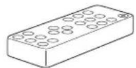 GENEVA Model XL - De folgende systemkomponenter bør befinde sig i emballagen: - 1