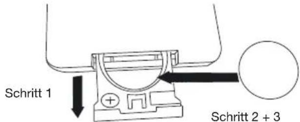 GENEVA Model M +CD - Die Batterien der Fernbedienung wechseln? - 1